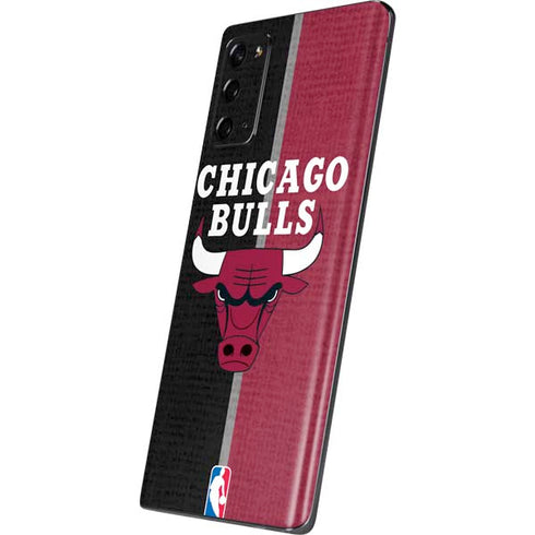 NBA Chicago Bulls Canvas Galaxy Note20 5G Skin